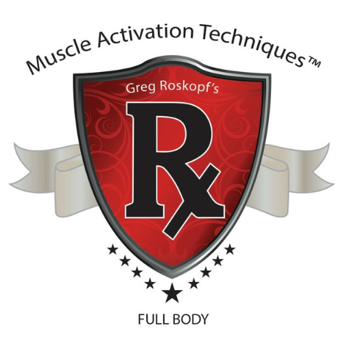 Muscle Activation Techniques Rx national expert logo for corporate and sport club events